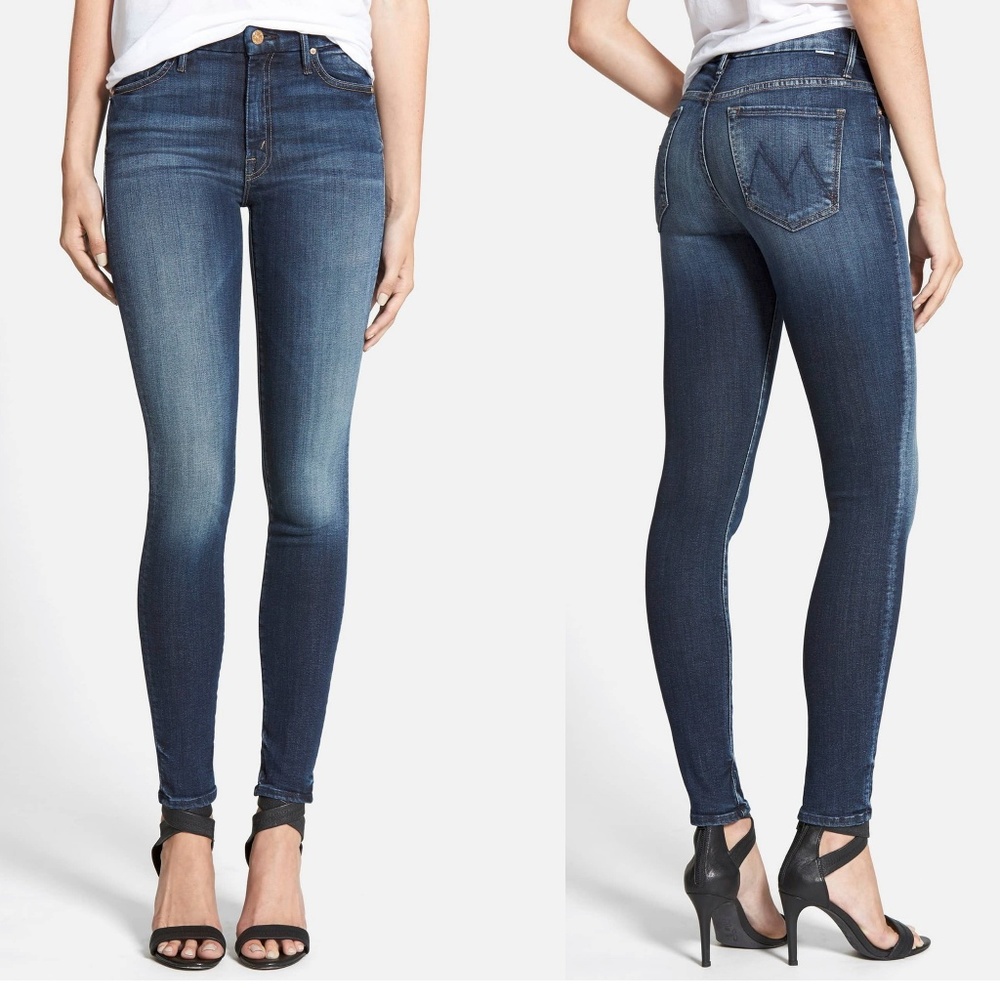 High Waisted Looker Skinny Jean from Mother Denim